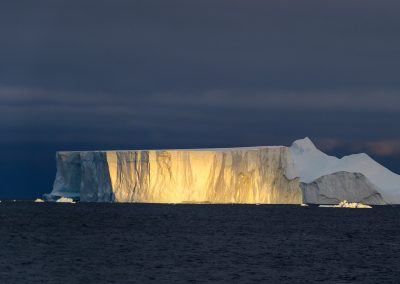 Giant Tabular Iceberg in Antarctica