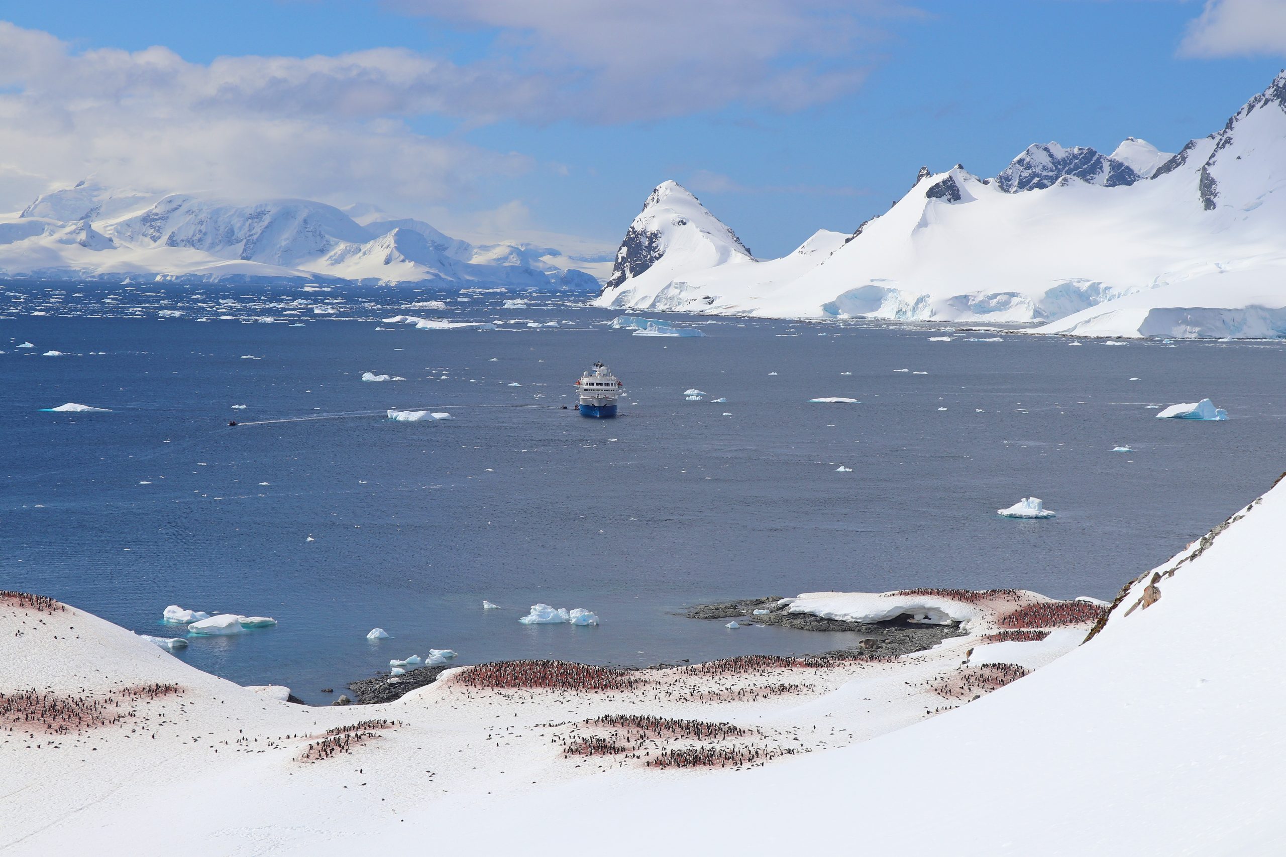 The Seaventure in Antarctica