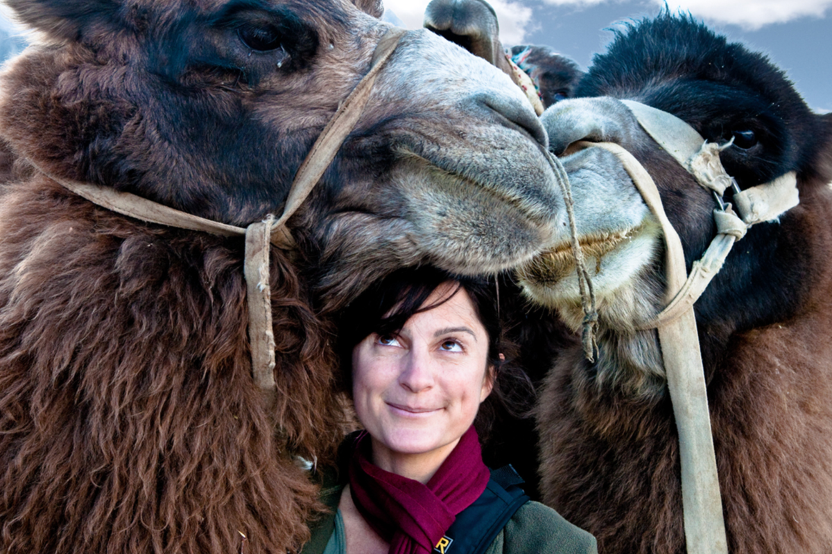 ami vitale with animals 