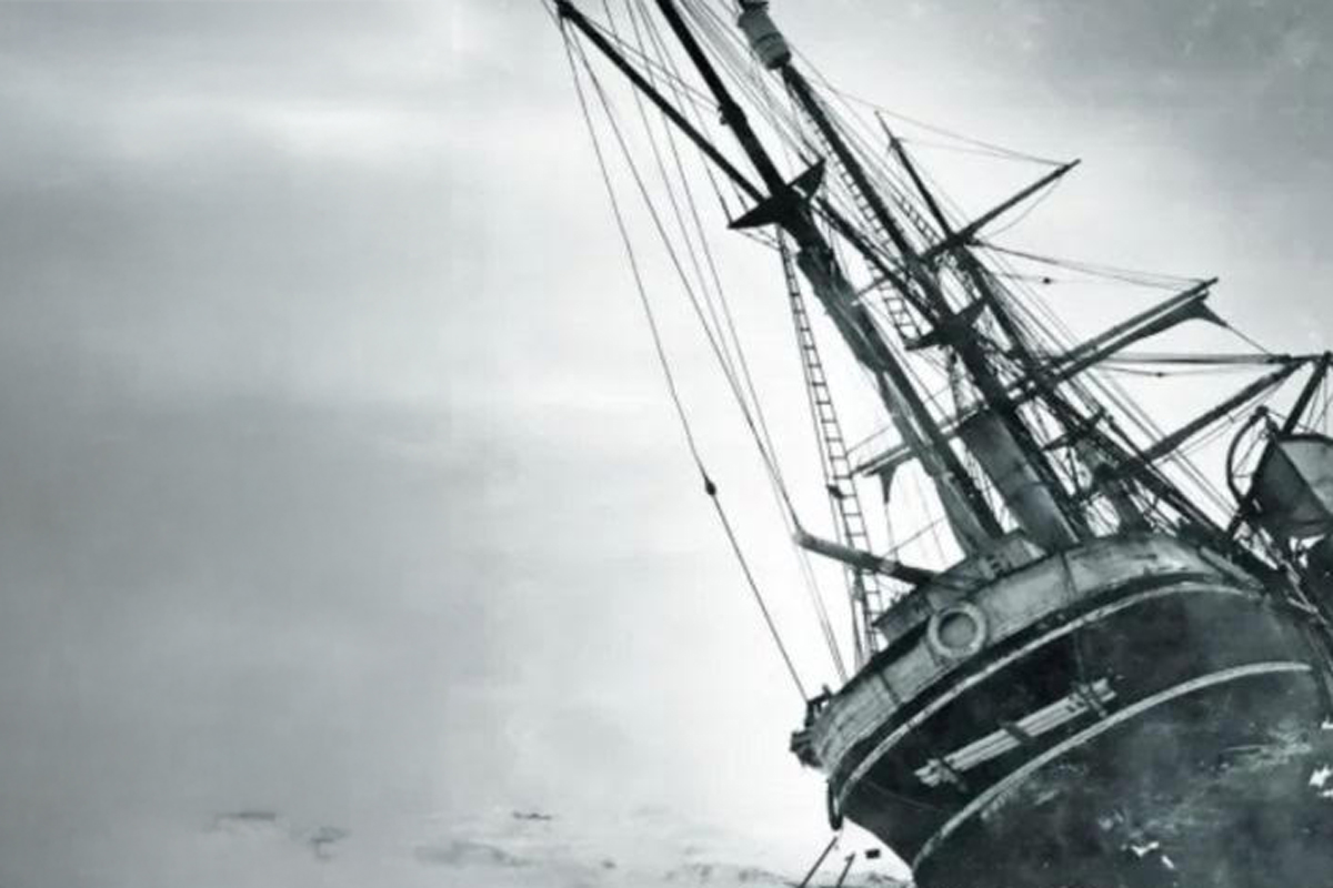 Endurance The Endurance ship trapped in Antarctic pack ice