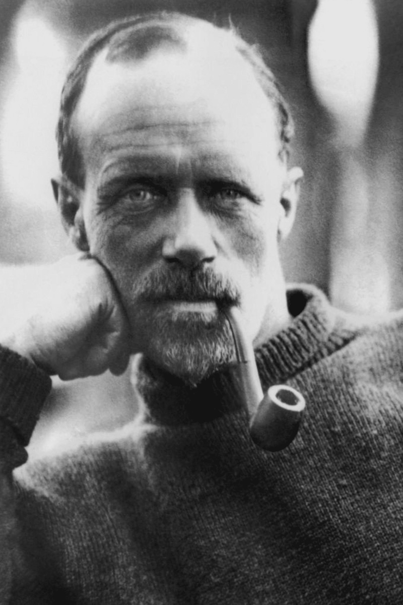 antarctica-explorer-frank-wild Portrait of English polar explorer Frank Wild