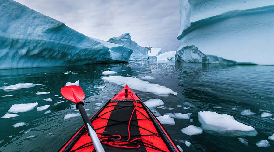 red-kayak-through-glaciers-short