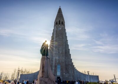 Halgrim Church in Reykjavik